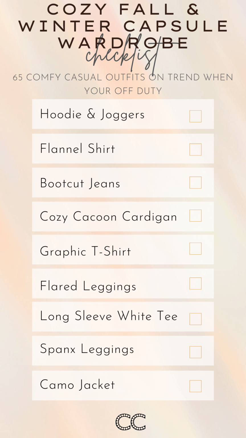 Capsule Wardrobe Checklists How To Create A Current Capsule Wardrobe