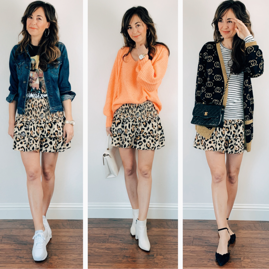 LEOPARD PRINT SKIRT | BOTTOM LINE ALTERNATIVES