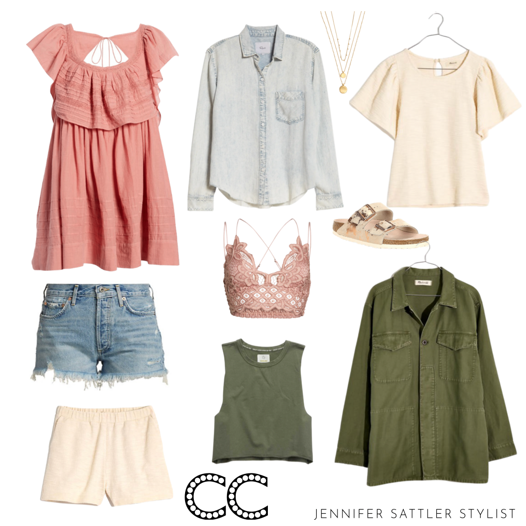 CAPSULE WARDROBE CHECKLISTS | 4 STYLES,10 PIECES, ENDLESS OPTIONS ...