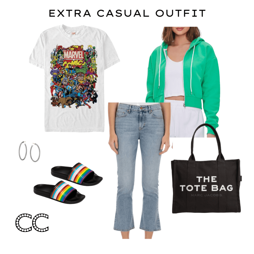 Bed and Breakfast capsule green hoodie oversized graphic tee shirt tomm john pants shorts tank pjs lounge wear sport slides targe style marc jacobs tote
