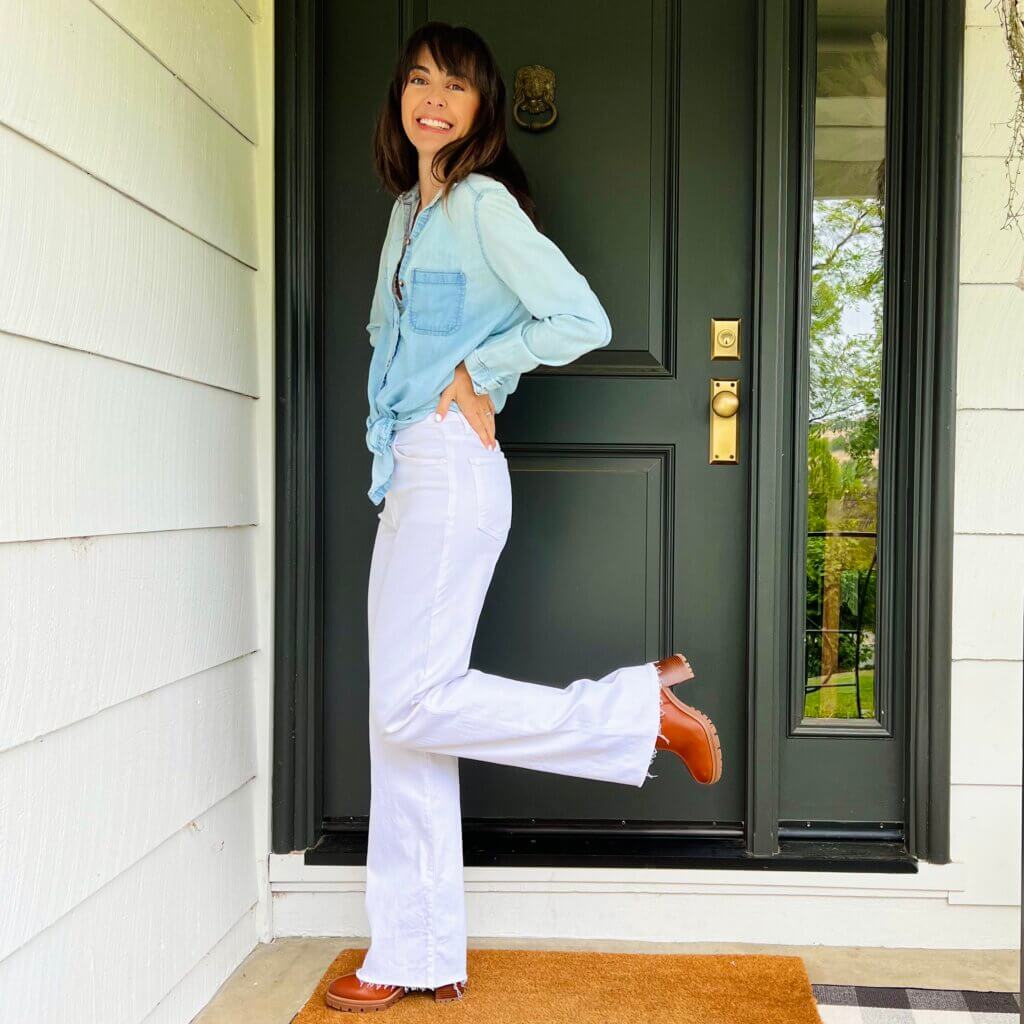 Stylish Summer Outfits With White Jeans You Can Wear If you Don't look like  a Supermodel. - Closet Choreography