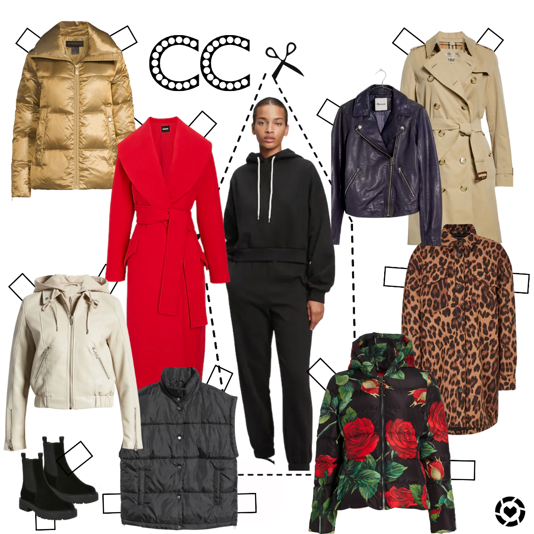 Stylish Sweats and Cool Coats | A Haute Mama Favorite On A Cold Day