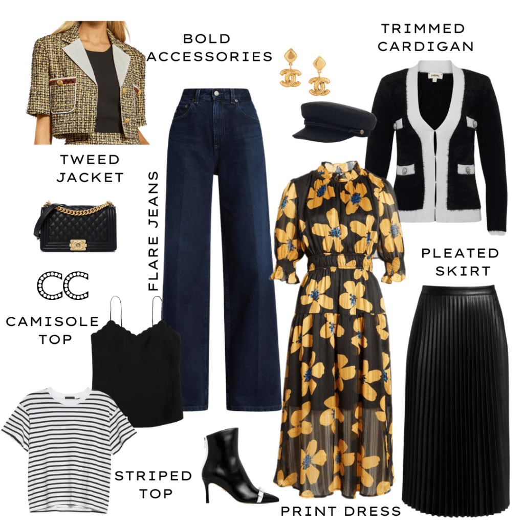 HIGH-LOW CAPSULE WARDROBE WITH HIGH-RISE FLARES