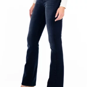 FIDELITY DENIM Boot-Cut Jeans in Lily Empress Blue