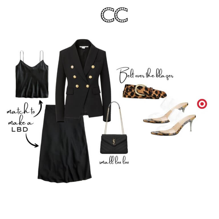 Flattering Outfit Formulas | Black and White Monochromatic Capsule ...