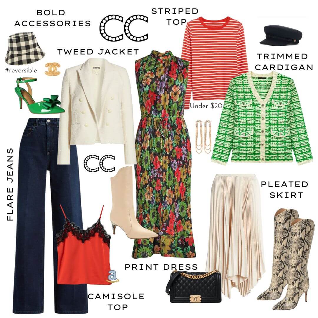 Emily In Paris Capsule Wardrobe With Chic Closet Essentials