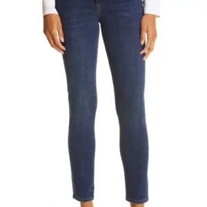 FRAME Le High Ankle Skinny Jeans