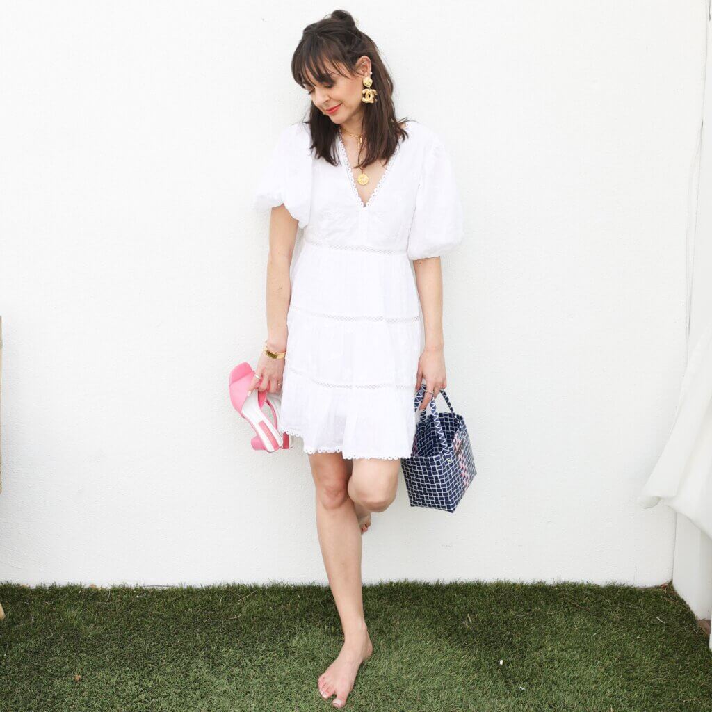 HOW TO STYLE A WHITE DRESS FOR YOUR RESORT CAPSULE WARDROBE
