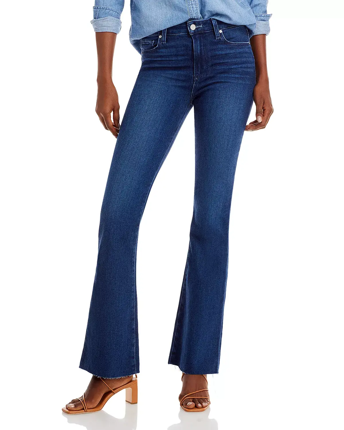 PAIGE Laurel Canyon High Rise Flare Jeans