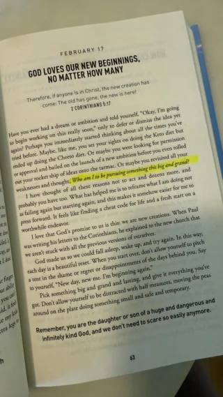 Dear Diary. Don’t forget 

“Therefore, if anyone is in Christ, the new creation has come: The old has gone, the new is here!”
2 CORINTHIANS 5:17

#whatgettingdressedtaughtmeaboutjesus #faithandfashion #encourageoneanother #madeformore #worthy #purpose #content 

Thank you @bobgoff for the recent encouragement.