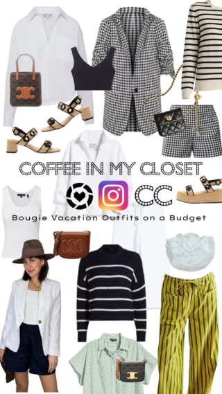 This is how I use a high low mix of brands to create vacation outfits that are bougie on a budget 

Join me each week for my Live styling sessions on Instagram Tuesdays at 9:30 AM  PST

Comment BOUGIE below to receive a DM with the link to shop this post on my LTK ⬇ https://liketk.it/5bfoe