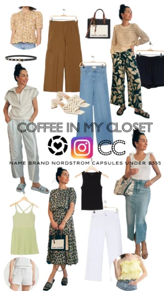 Coffee in my Closet - LIVE styling session on Instagram. This week I’m sharing 4 free capsule wardrobes from Nordstrom all under $355.

Comment NORDSTROM below to receive a DM with the link to this post on my LTK ⬇ https://liketk.it/5dxCA #ltkfindsunder50 #ltkstyletip

#coffeeinmycloset

@nordstromrack